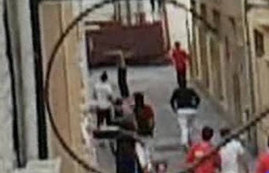 7 toros causan dos heridos del rodaje de la pel&iacute;cula de Tom Cruise en C&aacute;diz