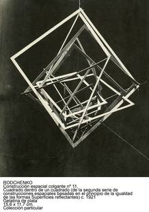 Rodchenko. Construcci&oacute;n espacial