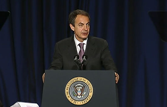 Rodr�guez Zapatero ha participado en el tradicional Desayuno de Oraci�n en Washington