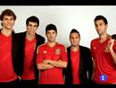 Ir al Video&nbsp;La 'Roja' se anima con un 'villancinco'