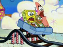 Imagen del  v&iacute;deo de Bob Esponja en ingl&eacute;s titulado ROLLER COWARDS