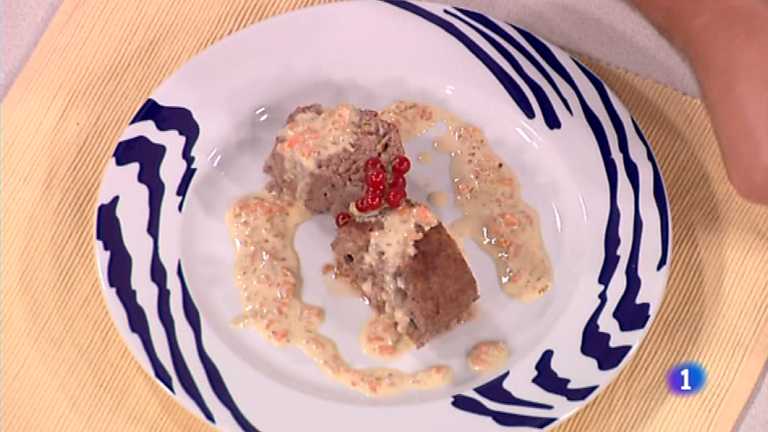 Cocina Con Sergio - Rollo de ternera relleno en salsa