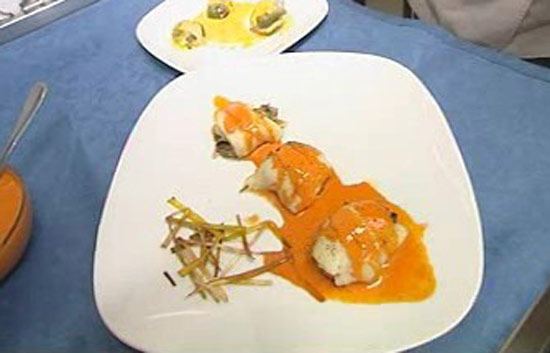 Espa&ntilde;a Directo - Rollos de lenguado con arroz