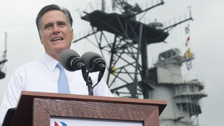 Romney presenta a Ryan como el pr&oacute;ximo "presidente" de EE.UU.