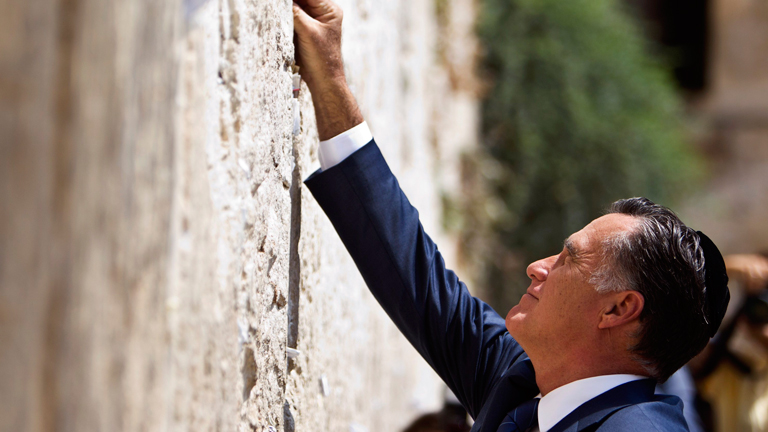 Israel, una posible puerta para Romney para las elecciones estadounidenses