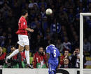 Ronaldo marc&oacute; el gol en la final de la Champions de 2008 en Mosc&uacute; ante el Chelsea