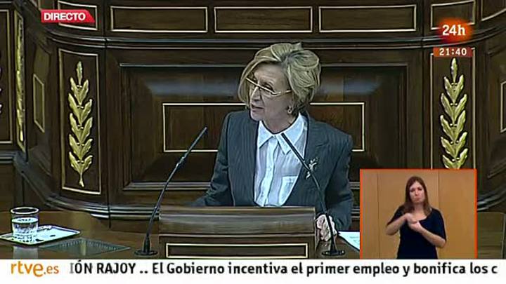Ir al Video&nbsp;Rosa D&iacute;ez pide la reforma de la Constituci&oacute;n para la refundaci&oacute;n del Estado