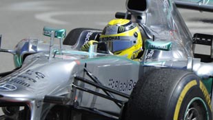 Rosberg, el m&aacute;s r&aacute;pido de los primeros libres, seguido de Alonso