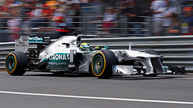 Rosberg y Mercedes mandan en la 'pole' de M&oacute;naco; Alonso, sexto