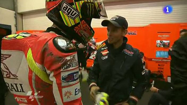 Rossi se disculpa con Stoner