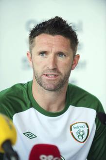 El capit&aacute;n de la selecci&oacute;n de Irlanda, Robbie Keane