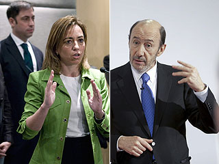 Ver v&iacute;deo  'Rubalcaba y Chac&oacute;n se atribuyen el mayor n&uacute;mero de delegados en los congresos'