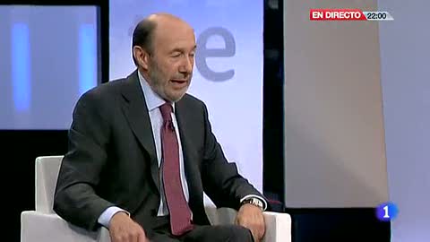 Ver v&iacute;deo  'Rubalcaba dice que cuando estaban en el Gobierno "no fueron capaces de solucionar la crisis"'
