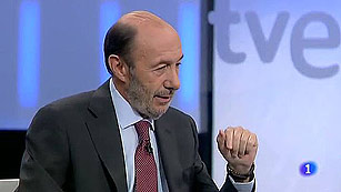 Ver v&iacute;deo  'Rubalcaba: "Espa&ntilde;a no necesita un rescate, al menos yo no lo pedir&iacute;a"'