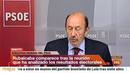 Ir al Video&nbsp;Rubalcaba: "Me he sentido un&aacute;nimemente respaldado como secretario general"