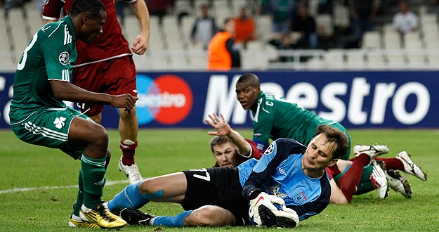 Rubin Kazan recibe al Panathinaikos en la Liga de Campeones.