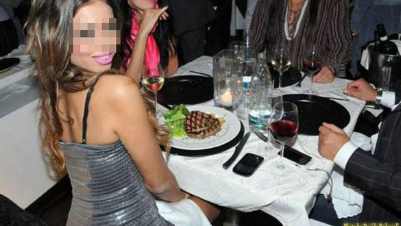Ruby R. durante una fiesta