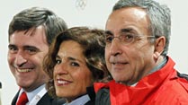 Ir al Video&nbsp;Rueda de prensa completa, tras la primera jornada de la visita del COI a Madrid