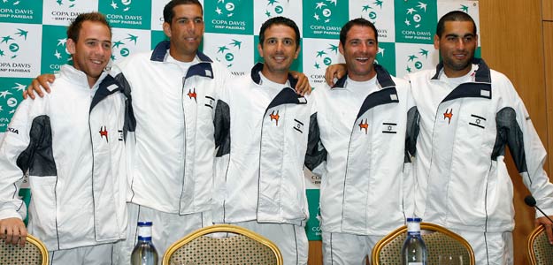 El equipo de Copa Davis de Israel