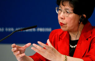 Ver v&iacute;deo  'Rueda de prensa de Margaret Chan, directora de la OMS, por el Pr&iacute;ncipe de Asturias'