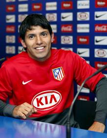 RUEDA DE PRENSA DE SERGIO 'KUN' AGÜER RUEDA DE PRENSA DE SERGIO 'KUN' AGÜER