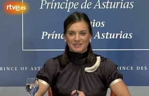 Ver v&iacute;deo  'Rueda de prensa de Yelena Isinbayeva por el Pr&iacute;ncipe de Asturias de los Deportes'