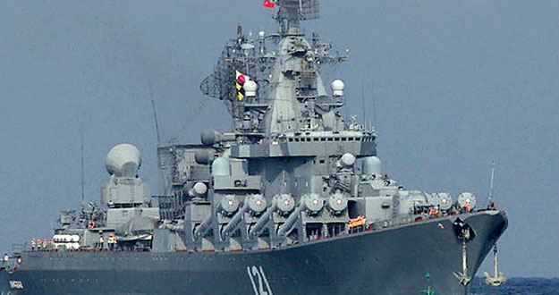 Rusia enviará "en los próximos días" un crucero de misiles Moskva al Mediterráneo.