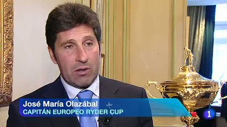 La Ryder Cup de Golf, se exhibe en Madrid