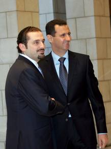 SAAD HARIRI VIAJA HOY A SIRIA POR PRIMERA VEZ DESDE EL ASESINATO DE SU PADRE SAAD HARIRI VIAJA HOY A SIRIA POR PRIMERA VEZ DESDE EL ASESINATO DE SU PADRE