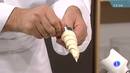 Saber cocinar - Postre - Mini cucuruchos con crema de turrón