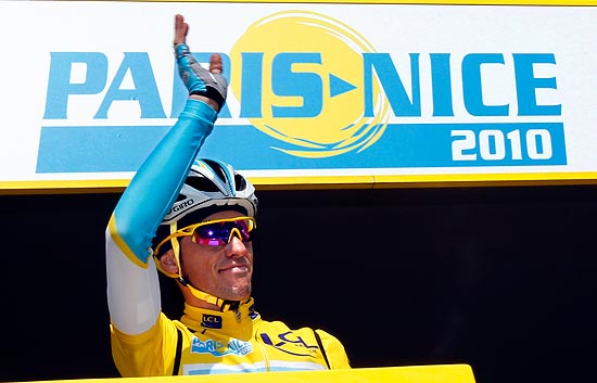 Llegada de la 5&ordf; etapa de la Paris-Niza