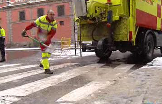 La sal que se esparce cuando nieva perjudica el entorno