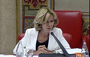 Ver v&iacute;deo  'Salgado asegura que se revisar&aacute;n los impuestos pero evita hablar de subida'