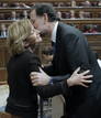 SALGADO FELICITA A RAJOY TRAS SER INVESTIDO PRESIDENTE DEL GOBIERNO