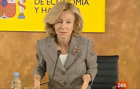 Salgado reconoce que el paro es peor del esperado 