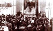 Salida de la Virgen de La Estrella, en 1932