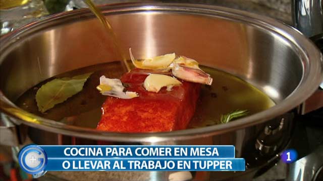M&aacute;s Gente - M&aacute;s Cocina - Salm&oacute;n con verduras para llevar en el tupper