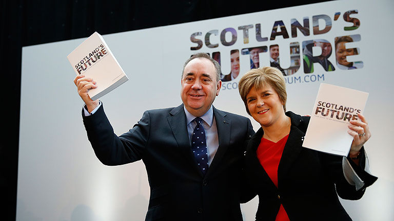 Salmond defiende el potencial de Escocia para ser independiente