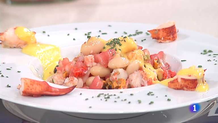 Cocina con Sergio - Salpic&oacute;n de judiones y marisco