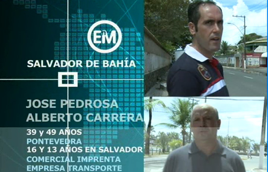 Espa&ntilde;oles en el mundo - Salvador de Bah&iacute;a - Alberto y Jose