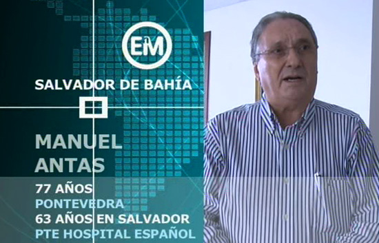 Espa&ntilde;oles en el mundo - Salvador de Bah&iacute;a - Manuel 