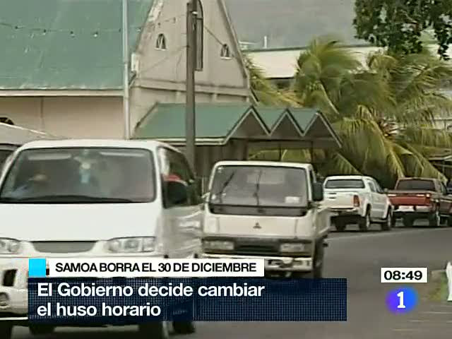 Ir al Video&nbsp;Samoa elimina el d&iacute;a 30 de diciembre para alinearse con la zona horaria de Australia