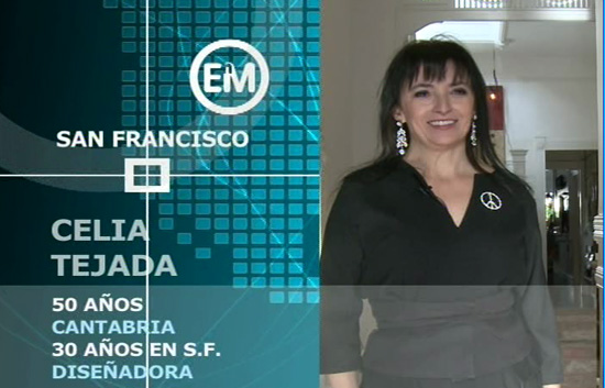 Espa&ntilde;oles en el mundo - San Francisco - Celia
