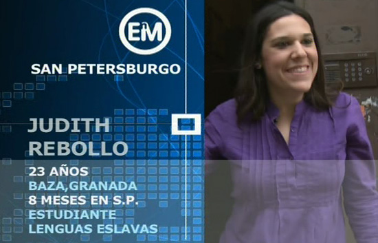 Espa&ntilde;oles en el mundo - San Petersburgo - Judith