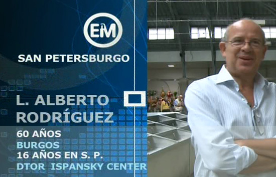 Espa&ntilde;oles en el mundo - San Petersburgo - Luis Alberto