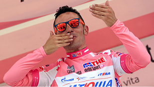 'San Purito de Asís' gana la etapa y el liderato del Giro de Italia 'San Purito de Asís' gana la etapa y el liderato del Giro de Italia