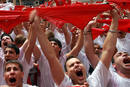 Los j&oacute;venes celebran San Ferm&iacute;n