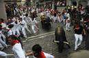S&eacute;ptimo encierro de San Ferm&iacute;n 2011