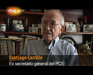 Ver v&iacute;deo  'Santiago Carrillo: "Su&aacute;rez era el hombre que hac&iacute;a falta"'