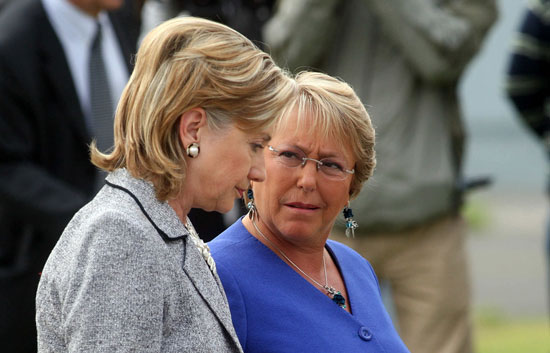 La presidenta Bachelet aplicar&aacute; todo el rigor de la Ley contra los saqueadores